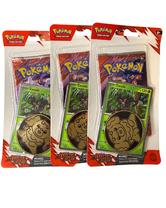 Destined Rivals Pokemon Special Booster Pack with Promo & Coin