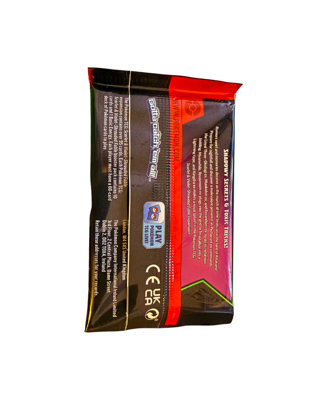 Shrouded Fable Pokemon Booster Pack