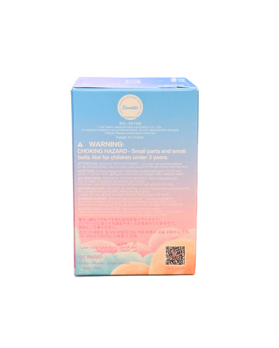 Hello Kitty Fall Asleep Sanrio PopMart Blind Box