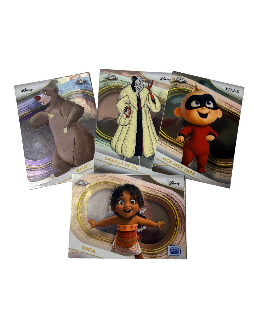 Disney Topps Chrome Trading Card Booster Packs