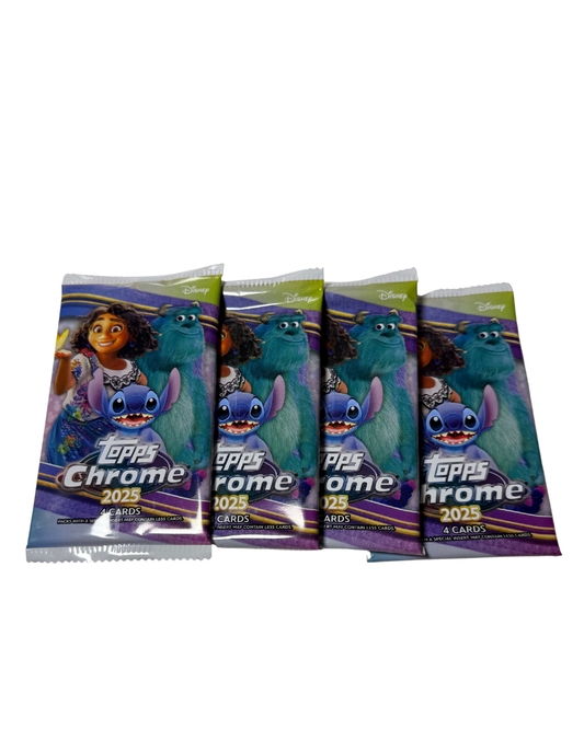 Disney Topps Chrome Trading Card Booster Packs