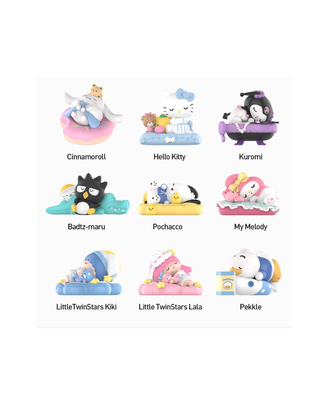 Hello Kitty Fall Asleep Sanrio PopMart Blind Box