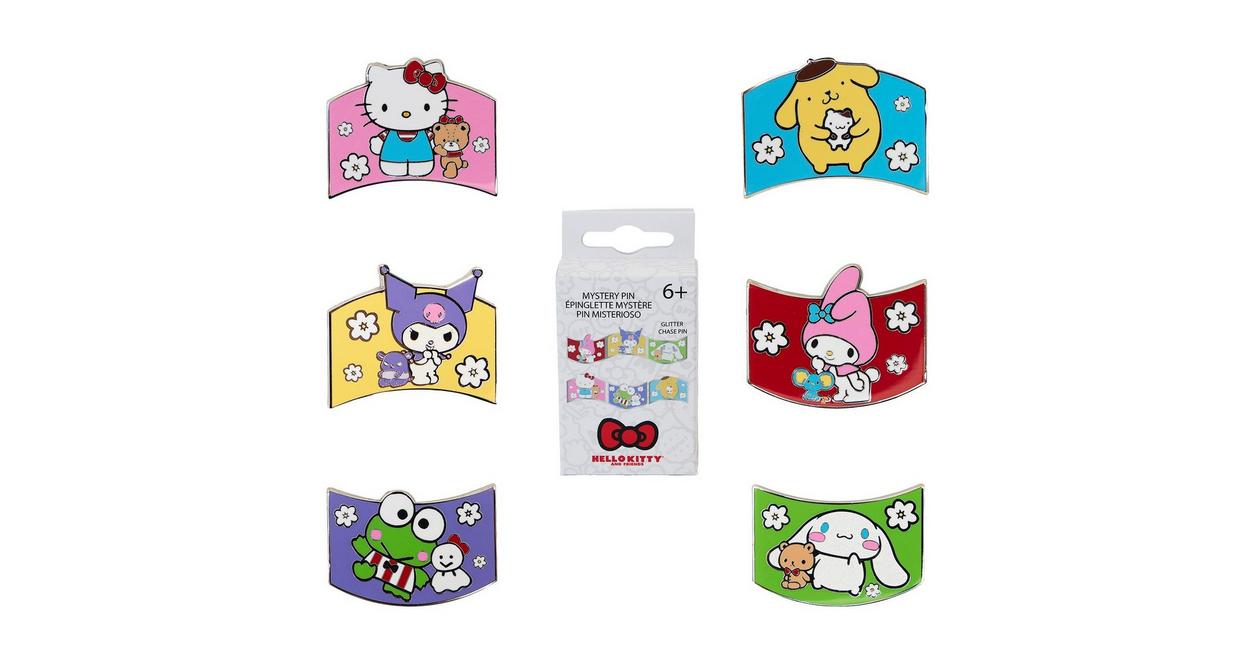 Hello Kitty and Friends Loungefly Blind Box Enamel Pin